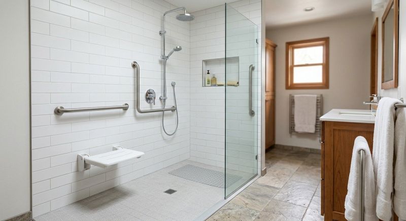 Accessible Shower Construction in Bradenton, FL
