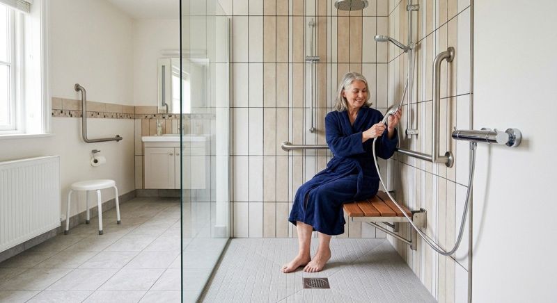 Handicap Shower Installation in Lancaster, PA
